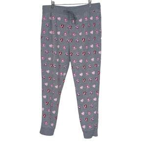 American Eagle Valentine Heart Joggers size large